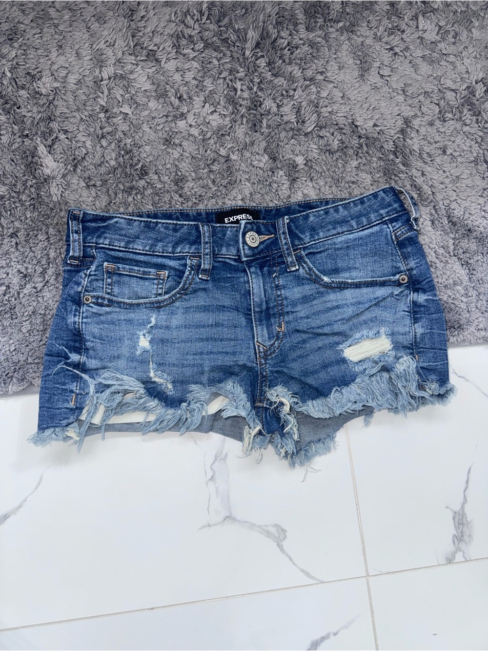 Express Denim Shorts! Size 0